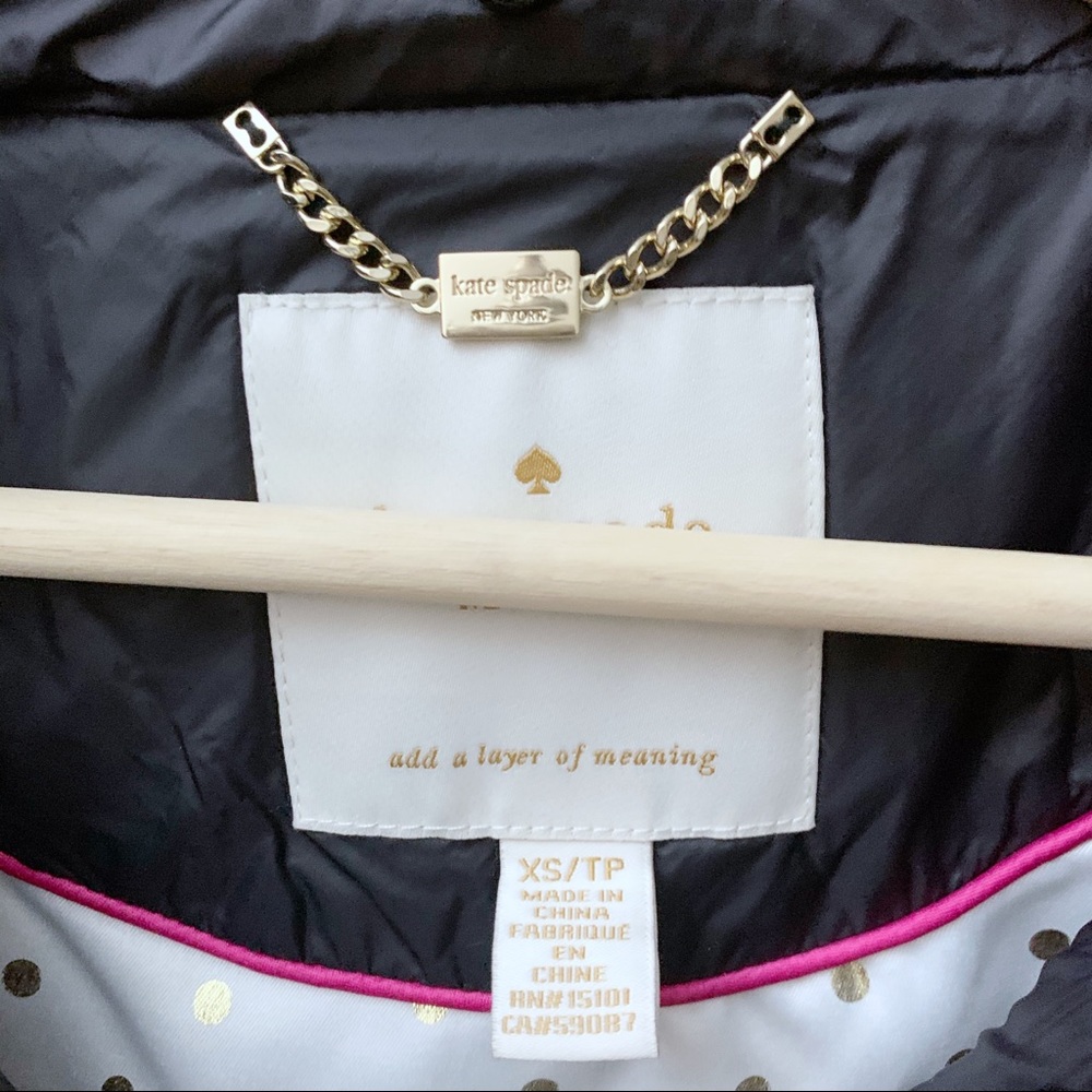 Kate spade quilted puffer down vest - Picture 4 of 8